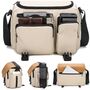 Crossbody Kamera Tasche mit Trennf�chern Tragbar Schutz Orange
