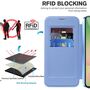 Handy H�lle MagSafe f�r Samsung Galaxy A57 / A37 5G RFID Schutz Rhombus Design