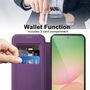 Handy H�lle MagSafe f�r Samsung Galaxy A57 / A37 5G RFID Schutz Rhombus Design