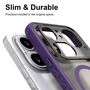 MagSafe f�r Nothing Phone 4a Pro TPU Hybrid Kameraschutz Matt Lila