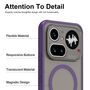 MagSafe f�r Nothing Phone 4a Pro TPU Hybrid Kameraschutz Matt Lila