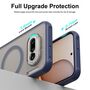 MagSafe f�r Nothing Phone 4a TPU Hybrid Kameraschutz Matt Blau