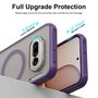 MagSafe f�r Nothing Phone 4a TPU Hybrid Kameraschutz Matt Lila
