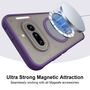 MagSafe f�r Nothing Phone 4a TPU Hybrid Kameraschutz Matt Lila