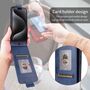 Flipcase f�r Nothing Phone 4a Pro Klapph�lle mit Kartenfach Blau
