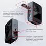 Silikon Schutzcover f�r DJI Osmo 360 Kratzfest Full Cover Zubeh�r Grau