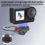 Magnetische Halterung f�r DJI Osmo Action 3 / 4 / 5 Pro / Osmo 360