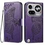 Klapph�lle f�r Nothing Phone 4a Pro Flipcase Design Wallet Lila
