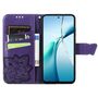 Klapph�lle f�r Nothing Phone 4a Pro Flipcase Design Wallet Lila
