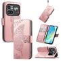 Klapph�lle f�r Nothing Phone 4a Pro Flipcase Design Wallet Rosa