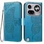 Klapph�lle f�r Nothing Phone 4a Pro Flipcase Design Wallet Blau