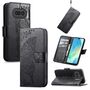 Klapph�lle f�r Nothing Phone 4a Flipcase Design Wallet Schwarz