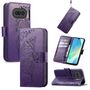 Klapph�lle f�r Nothing Phone 4a Flipcase Design Wallet Lila