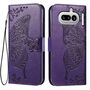 Klapph�lle f�r Nothing Phone 4a Flipcase Design Wallet Lila