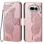 Klapph�lle f�r Nothing Phone 4a Flipcase Design Wallet Rosa
