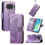 Klapph�lle f�r Nothing Phone 4a Flipcase Design Wallet Hell-Lila