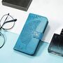 Klapph�lle f�r Nothing Phone 4a Flipcase Design Wallet Blau