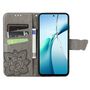 Klapph�lle f�r Nothing Phone 4a Flipcase Design Wallet Grau