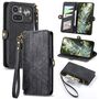 Handyh�lle Wallet Klapph�lle F�r Nothing Phone 4a / 4a Pro Kunstleder Geo Zipper