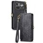 Handyh�lle Wallet Klapph�lle F�r Nothing Phone 4a / 4a Pro Kunstleder Geo Zipper