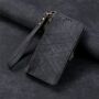 Handyh�lle Wallet Klapph�lle F�r Nothing Phone 4a / 4a Pro Kunstleder Geo Zipper