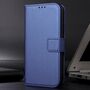 Klapph�lle f�r Motorola Moto G67 / G77 Diamant Design Wallet Blau