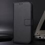 Klapph�lle f�r Motorola Moto G67 / G77 Diamant Design Wallet Schwarz