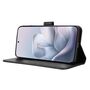 Klapph�lle f�r Motorola Edge 70 Fusion Diamant Design Wallet Schwarz