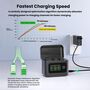Battery Charger Charging Hub f�r GoPro HERO13 Black Kamera Zubeh�r