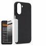 + Schutzglas f�r Xiaomi Redmi A7 Pro Set Cover + 9H Hartglas Schwarz