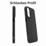 + Schutzglas f�r Xiaomi Redmi A7 Pro Set Cover + 9H Hartglas Schwarz