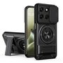 Magnetisch f�r Motorola Moto G67 5G Camshield Stand Magnetisch Case