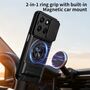 Magnetisch f�r Motorola Moto G67 5G Camshield Stand Magnetisch Case
