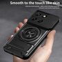 Magnetisch f�r Motorola Moto G67 5G Camshield Stand Magnetisch Case