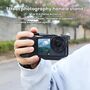 Handheld Bracket Cage f�r DJI Osmo Action 6 Kamera Zubeh�r Schwarz