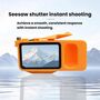 Handheld Bracket Cage f�r DJI Osmo Action 6 Kamera Zubeh�r Schwarz