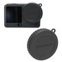 Silikon Linsenschutz f�r DJI Osmo Action 6 Kamera Zubeh�r Schwarz