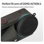 Silikon Linsenschutz f�r DJI Osmo Action 6 Kamera Zubeh�r Schwarz