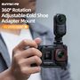 360- Adapter Protective Frame f�r DJI Osmo Nano Mount Zubeh�r Schwarz