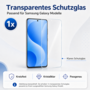 Schutzglas Displayschutz f�r Samsung Galaxy Modelle Hartglas Echt Glas 9H Set
