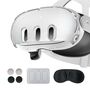 Schutzgeh�use f�r Meta Quest 3 Schutzh�lle Set 7in1 Transparent