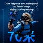 Unterwasser Diving Cover f�r DJI Action 6 Wasserdicht bis 70m Zubeh�r