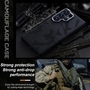 Backcover Schutz f�r Samsung Galaxy S26 5G Carmouflage Struktur Grau