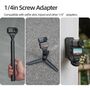 Dual-Direction Magnetic Quick Release Mount f�r DJI Osmo 360 Zubeh�r