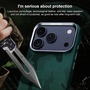Backcover Schutz f�r Apple iPhone 17 Pro Max Carmouflage Struktur Gr�n