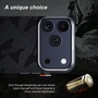 Backcover Schutz f�r Apple iPhone 17 Pro Max Carmouflage Struktur Grau