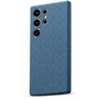 Backcover f�r Samsung Galaxy S26 Ultra 5G Gepr�gt Gittermuster Blau