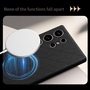 Backcover f�r Samsung Galaxy S26 Ultra 5G Gepr�gt Gittermuster H-Grau