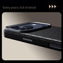 Backcover Schutz f�r Apple iPhone 17 Pro Gepr�gt Gittermuster Blau