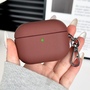 Full Cover f�r Apple AirPods Pro 3 Kunstleder 360 Karabiner Kunstleder